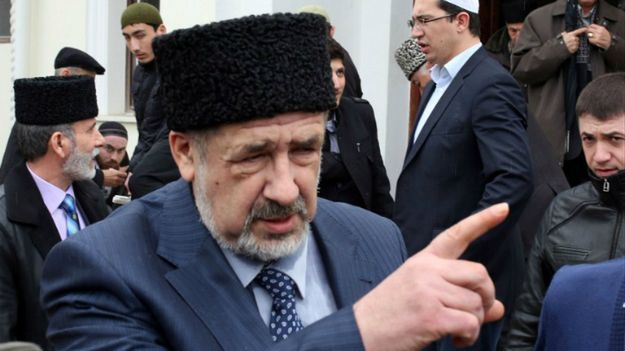 Refat Czubarow, przewodniczący Medżlisu (samorządu Tatarów krymskich)