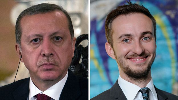 Recep Tayyip Erdogan i Jan Boehmermann
