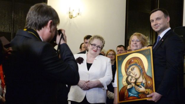 Prezydent podczas spotkania z Polakami mieszkającymi w Bułgarii