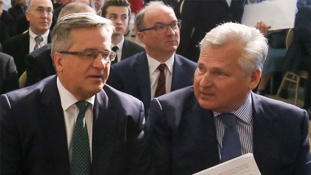 Bronisław Komorowski i Aleksander Kwaśniewski