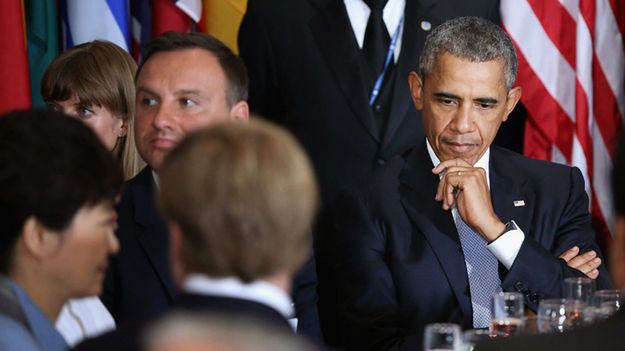 Andrzej Duda i Barack Obama