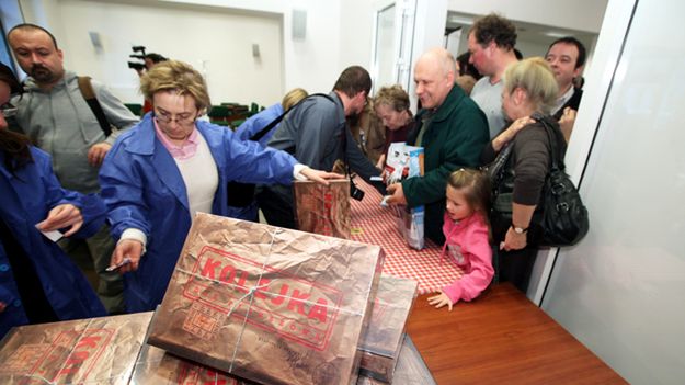 Premiera gry "Kolejka" w IPN w 2011 r.