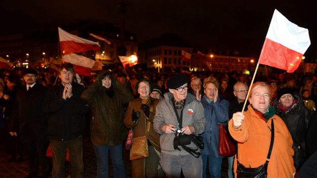 "Marsz Pamięci" odbywający się po miesięcznicy smoleńskiej