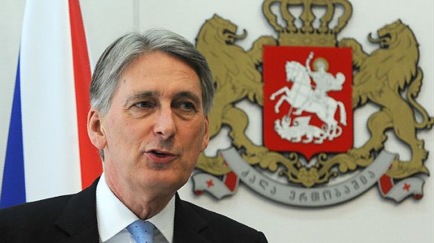 Minister spraw zagranicznych Wielkiej Brytanii Philip Hammond