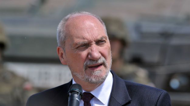 Minister obrony narodowej Antoni Macierewicz