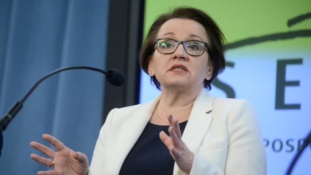 Minister edukacji narodowej Anna Zalewska