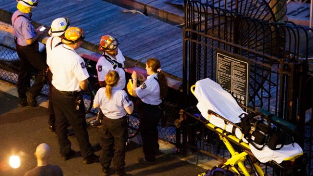 Samolot spadł do rzeki na wysokości 79 Ulicy na Manhattanie