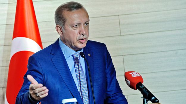 Prezydent Turcji Recep Erdogan