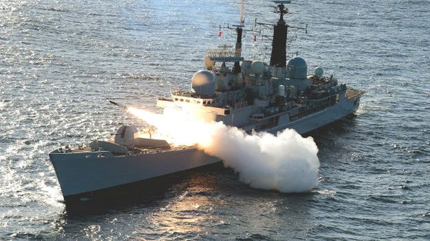 Niszczyciel Royal Navy HMS Edinburgh