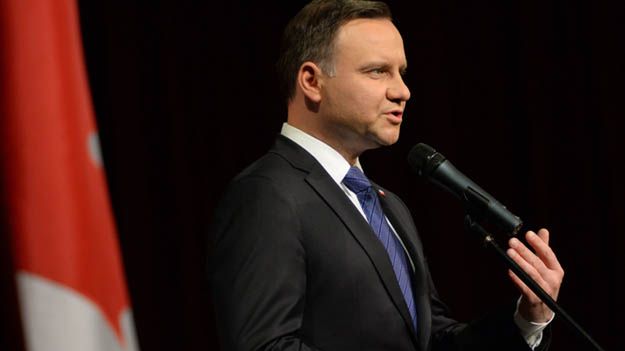 Prezydent Andrzej Duda