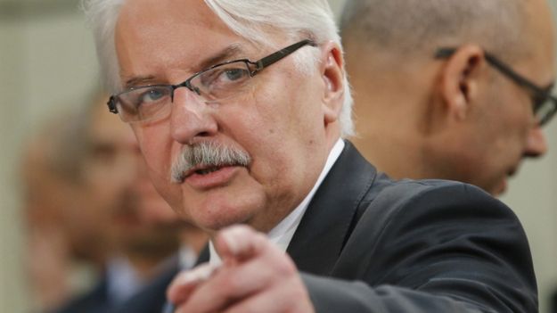 Minister spraw zagranicznych Witold Waszczykowski