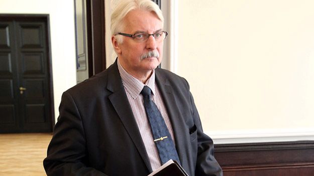 Minister spraw zagranicznych Witold Waszczykowski