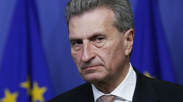 Komisarz UE ds. gospodarki i społeczeństwa cyfrowego Guenther Oettinger