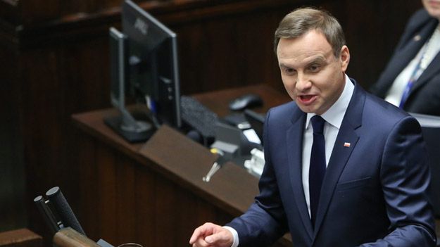 Wystąpienie prezydenta w sejmie w sierpniu