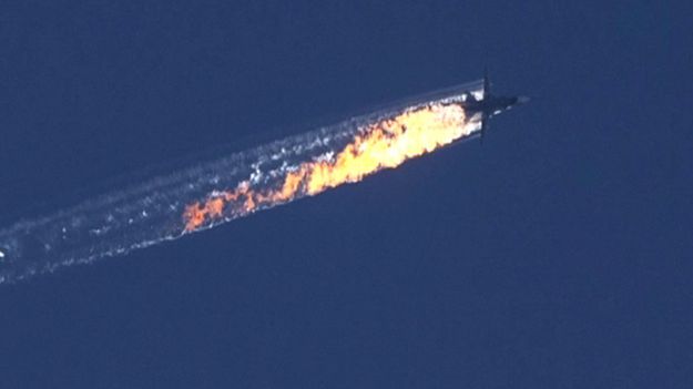 Zestrzelony Su-24