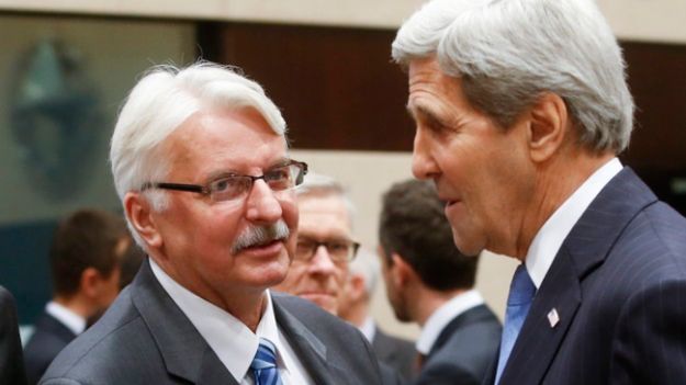 Witold Waszczykowski i John Kerry
