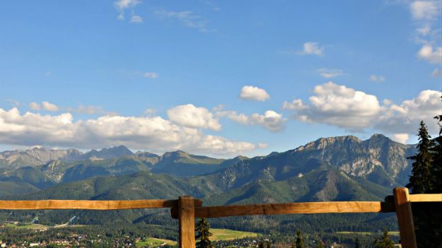 Zakopane, widok z Gubałówki