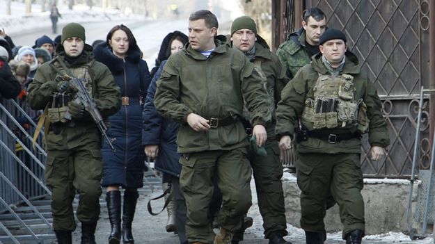 Ołeksandr Zacharczenko - przywódca samozwańczej Donieckiej Republiki Ludowej