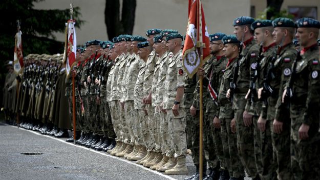 Czerwiec 2015r., powitanie żołnierzy I zmiany misji "Resolute Support" w Rzeszowie