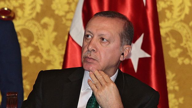 Prezydent Turcji Recep Tayyip Erdogan