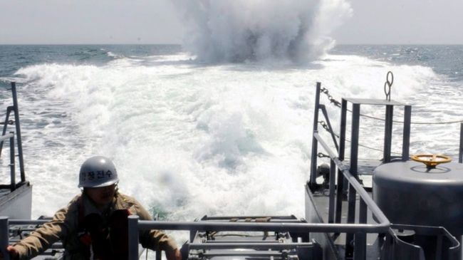 Siły morskie Korei Południowej oddały strzały ostrzegawcze