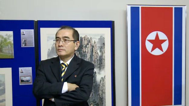 Thae Yong Ho, wiceambasador Korei Północnej w Londynie, który uciekł na Południe