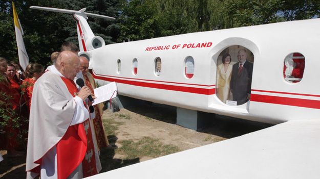 Makieta tupolewa została poświęcona 24 czerwca 2012 r.