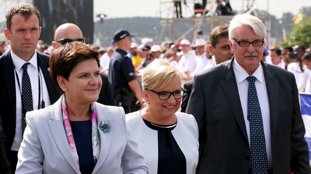 Premier Beata Szydło i szefowa KPRM Beata Szydło 31 lipca na ŚDM