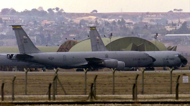 Amerykańskie samoloty w bazie Incirlik