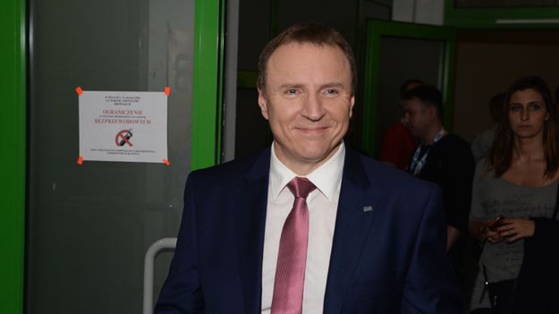 Jacek Kurski na festiwalu w Opolu