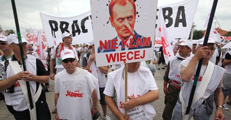 Manifestacja NSZZ "Solidarność"
