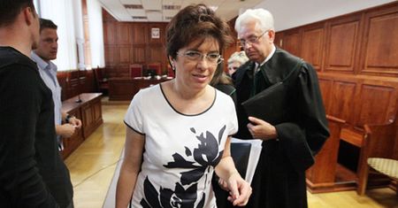 Lwica lewicy na sali sądowej