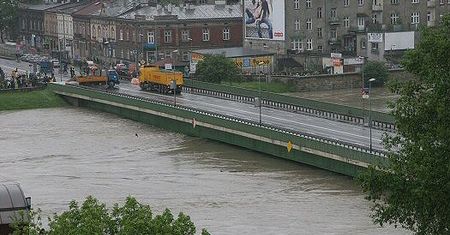Powódź pod Wawelem
