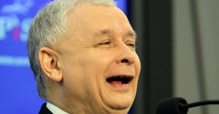 Co tak rozbawiło prezesa PiS?