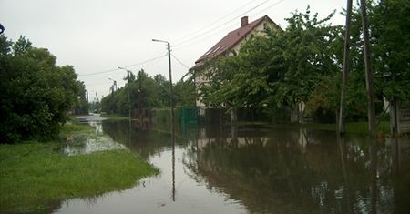 Skutki ulewnych deszczy