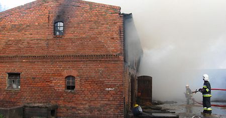 Pożar w Rudnej