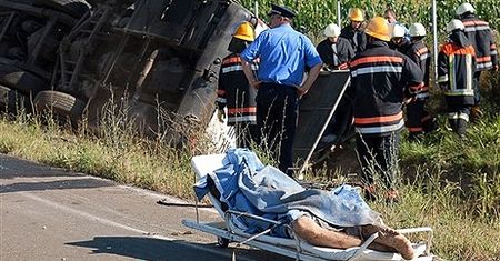 Tragedia pasażerów autokaru w Serbii