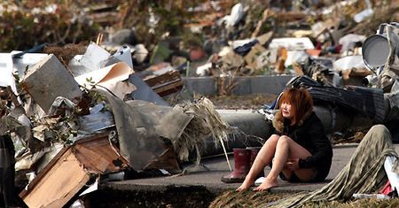 Japonia po przejściu tsunami
