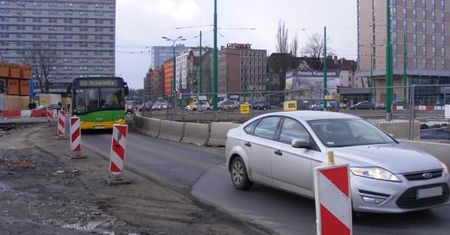 Jest nowy termin zakończenia remontu ronda Kaponiera