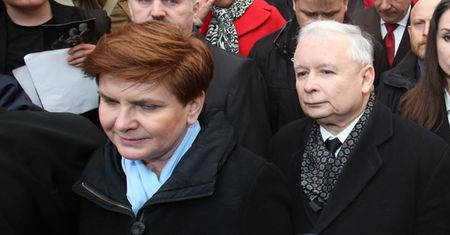 Manifestacje na ulicach Warszawy, blokada na Wawelu