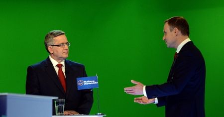 Ostatnia debata między Bronisławem Komorowskim a Andrzejem Dudą