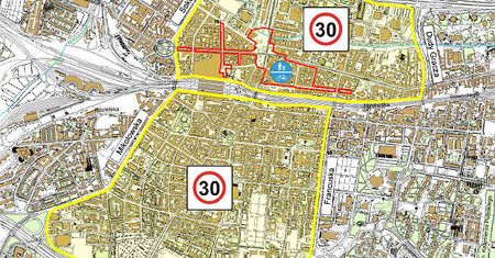 Koniec szybkiej jazdy w centrum Katowic? Strefa "30" zmieni przyzwyczajenia kierowców