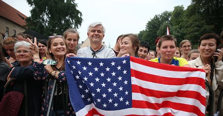 #dziejesienazywo Milena Kindziuk: pielgrzymi z zagranicy dziwią się, że w Polsce nie ma dyktatury