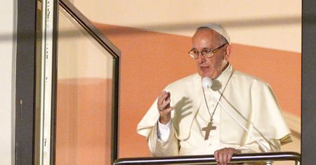 Papież do młodych na Franciszkańskiej 3: bądźcie szczęśliwi i radośni
