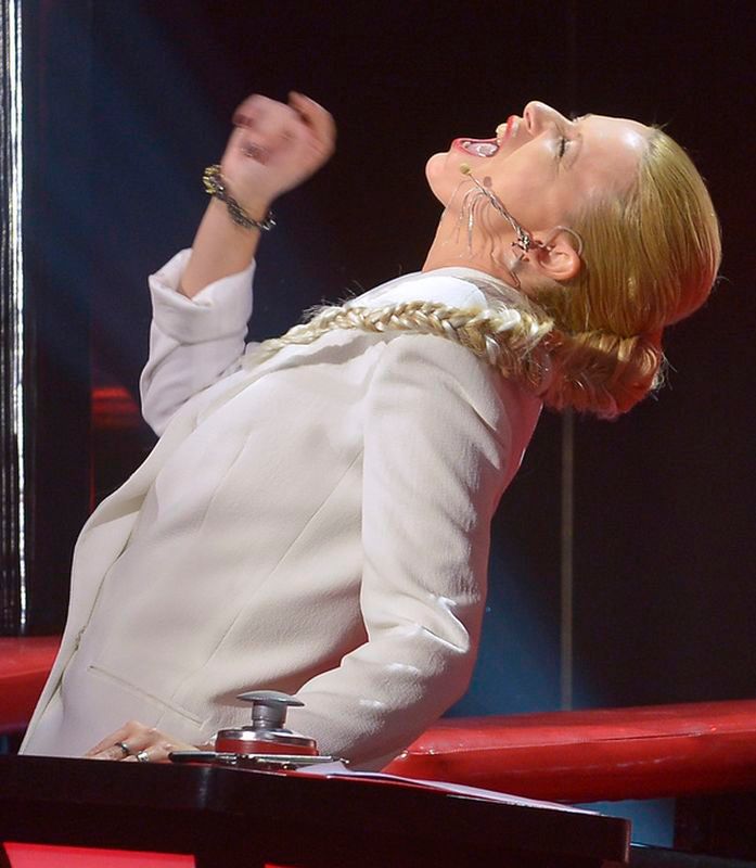 "The Voice Of Poland": Sadowska znów miała wypadek na planie!