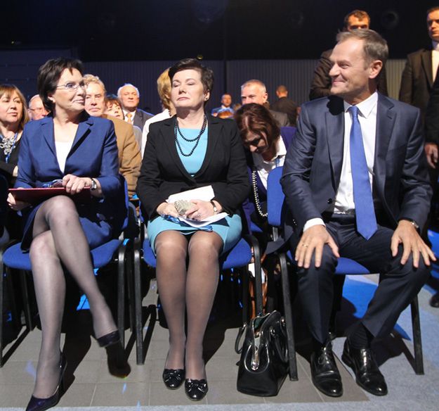 Ewa Kopacz, Hanna Gronkiewicz-Waltz i Donald Tusk