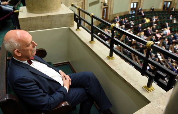 Janusz Korwin-Mikke w sejmie