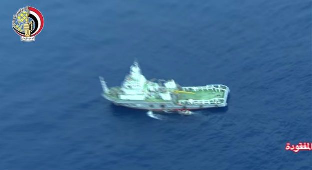 Prawdopodobnie odebrano sygnał z czarnej skrzynki samolotu EgyptAir