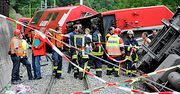 Wypadek pociągu w szwajcarskich Alpach