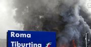 Płonie metro w Rzymie